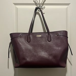 Kate Spade Burgundy Tote - Excellent Conditon